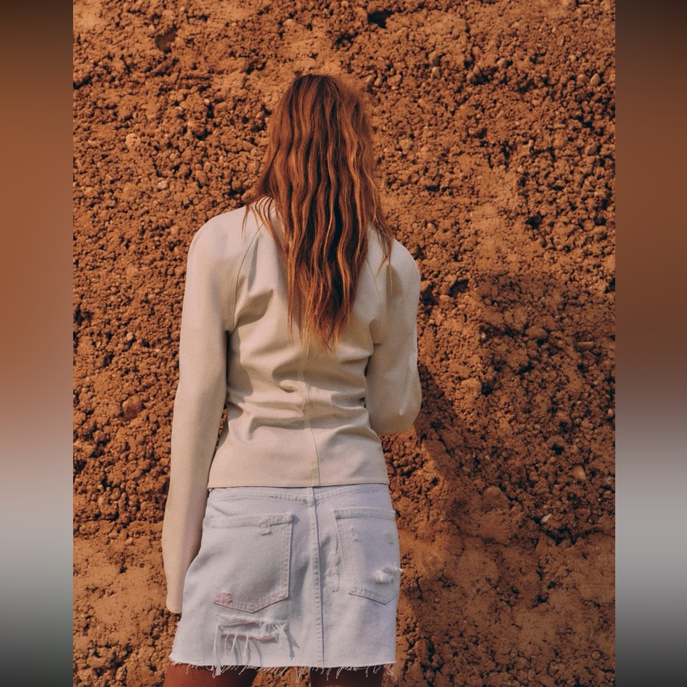 Wrap Front Drawstring Fitted Top - image 5